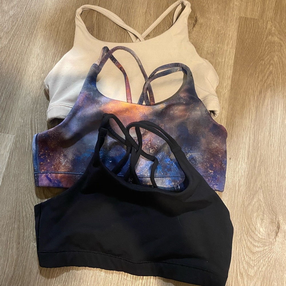 3 Athleta Girls sports bras, size XL/14